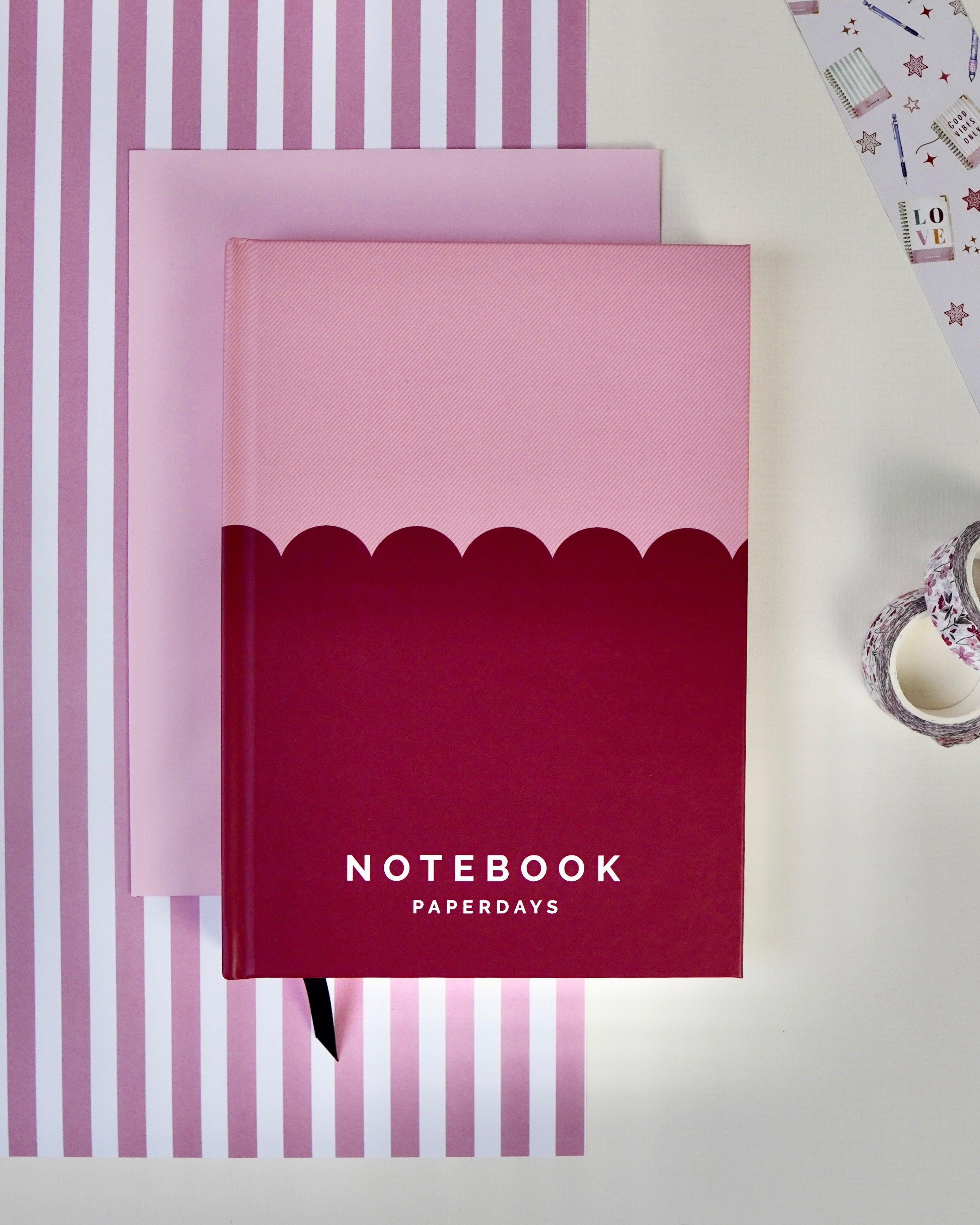 Raspberry Ripple Notebook