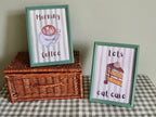 Lets Eat Cake Art Print