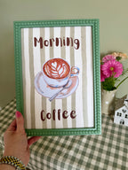 Morning Coffee Art Print