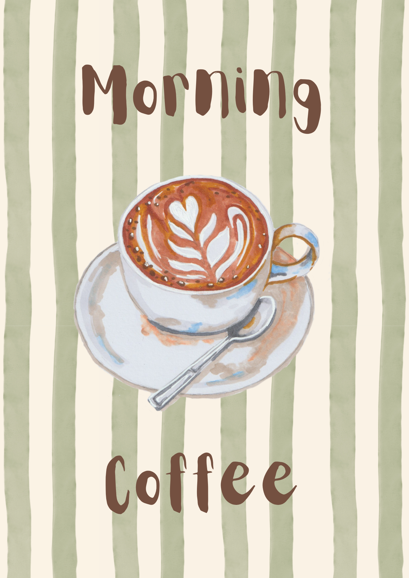 Morning Coffee Art Print